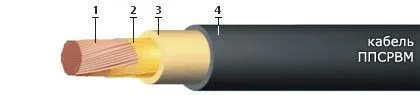Кабель ППСРВМ 1х6