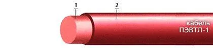 Кабель ПЭВТЛ-1 0,5