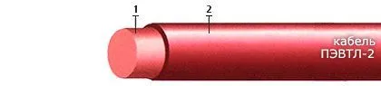 Кабель ПЭВТЛ-2 0,850