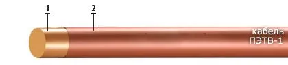 Кабель ПЭТВ-1 2,500